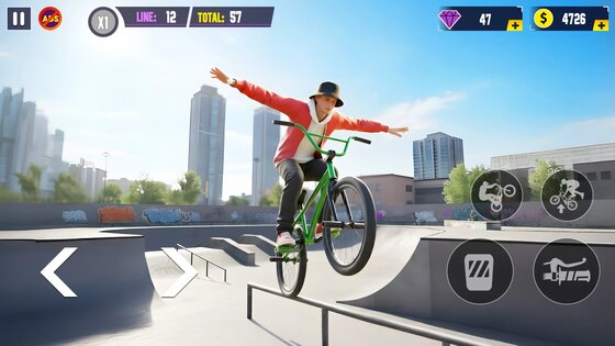 BMX Playground 1.12. Скриншот 3