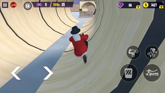 BMX Playground 1.12. Скриншот 5