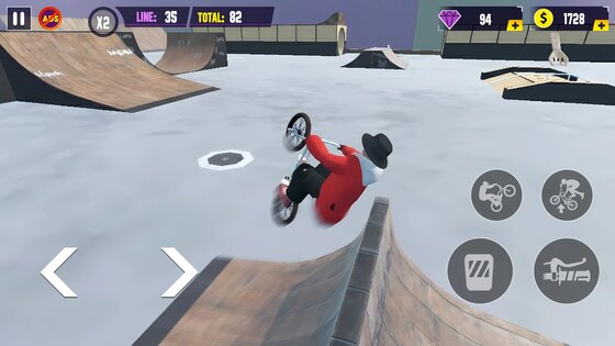 BMX Playground 1.12. Скриншот 6