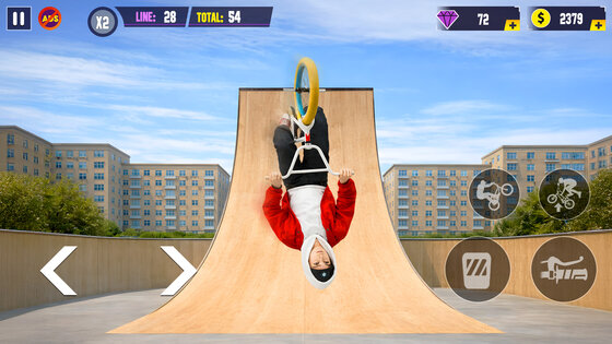 BMX Playground 1.12. Скриншот 7