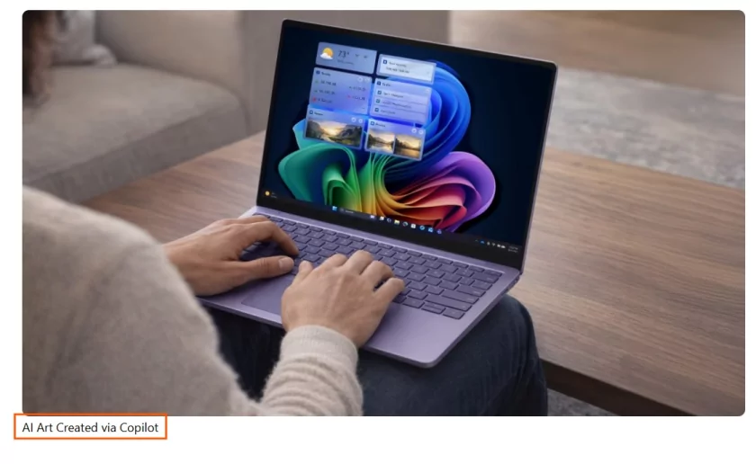 Microsoft использует изображения сгенерированных людей для продвижения функций Windows 11