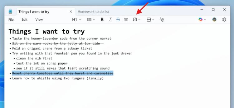 Microsoft подтвердила, что «Блокнот» Windows 11 получит поддержку изображений