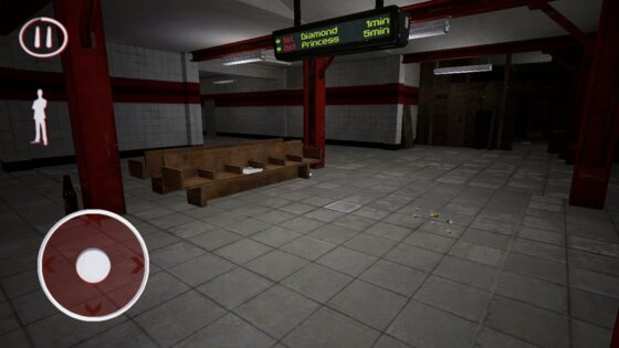 Scary Subway Escape Horror 3.89. Скриншот 1