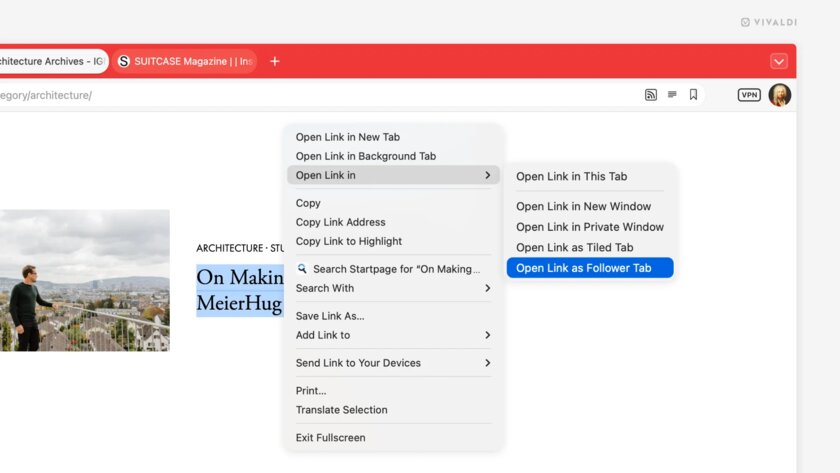 Скрытие интерфейса и парные вкладки: вышел браузер Vivaldi 7.9