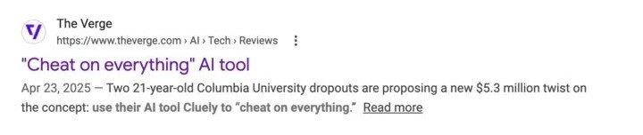 Google используется искусственный интеллект для замены заголовков новостей в поиске