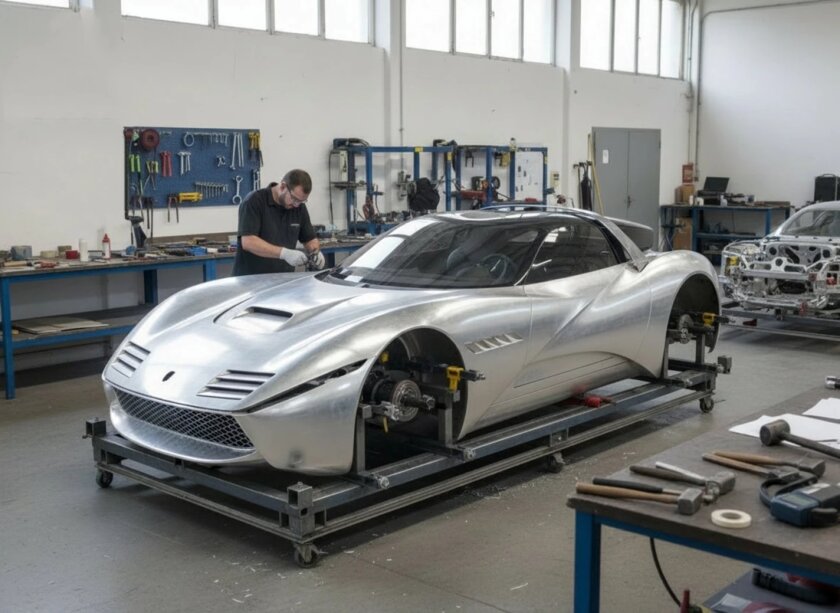 Представлен Berlinetta Veloce — гиперкар ручной работы с 9-литровым 18-цилиндровым двигателем