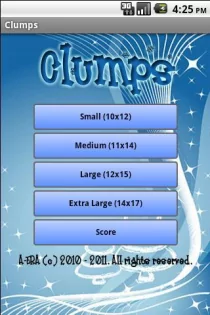 Clumps 1.7.2. Скриншот 1