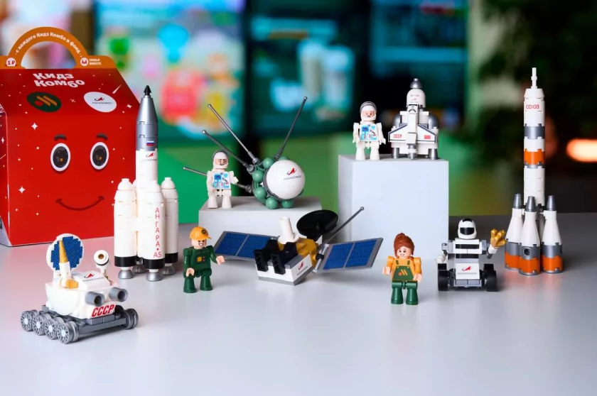 «Вкусно — и точка» вместе с «Роскосмосом» запускают набор в честь Дня космонавтики