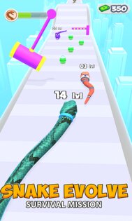 Snake Evolve Survival Mission 3.6. Скриншот 2