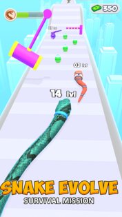 Snake Evolve Survival Mission 3.6. Скриншот 10