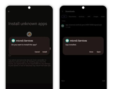 ReVanced microG Services 0.3.13.2.250932. Скриншот 3