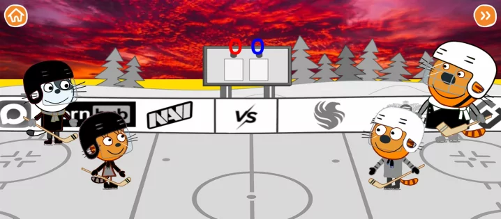 Сборка на хоккей 3 кота. Скриншот 4