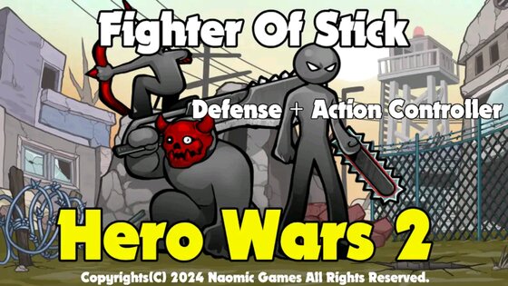 Hero wars 2: Fighter of stick. Скриншот 1