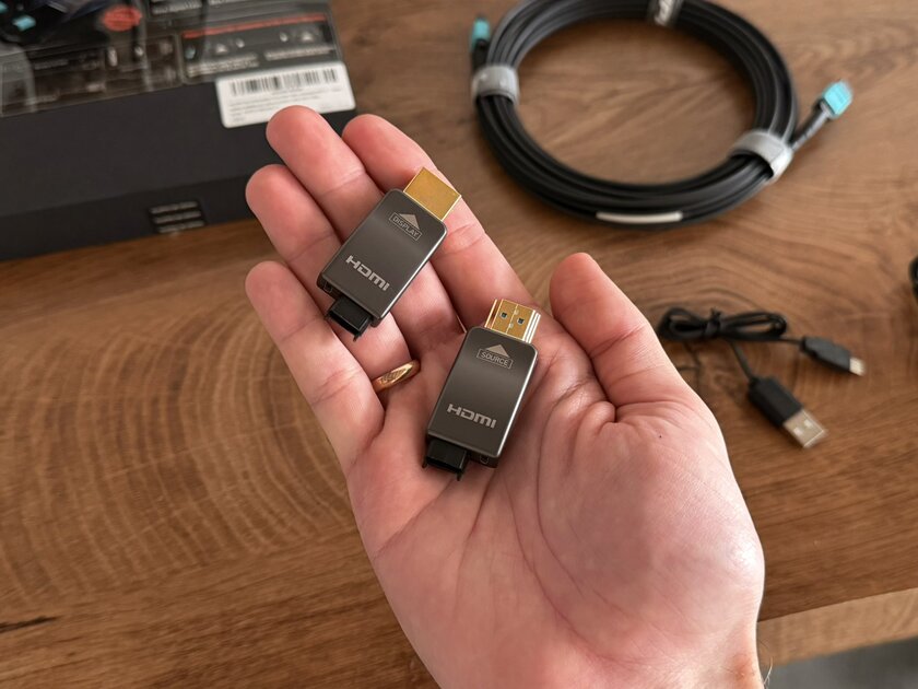 В продажу поступил оптоволоконный HDMI-кабель Ruipro: 300 метров, 8К при частоте 60 Гц за 500 долларов