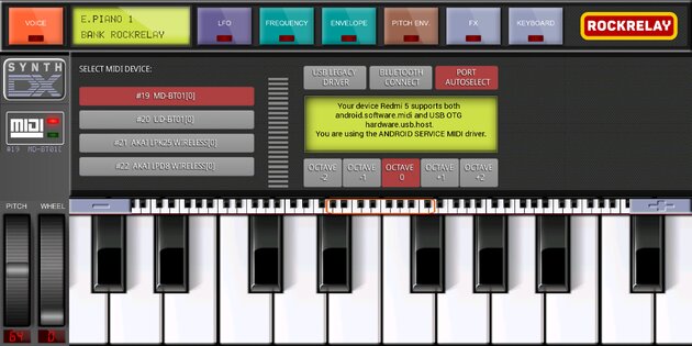 Rockrelay Synth FM 4.9. Скриншот 2