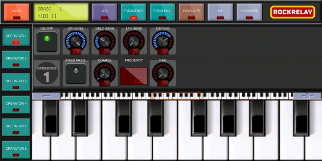 Rockrelay Synth FM 4.9. Скриншот 3
