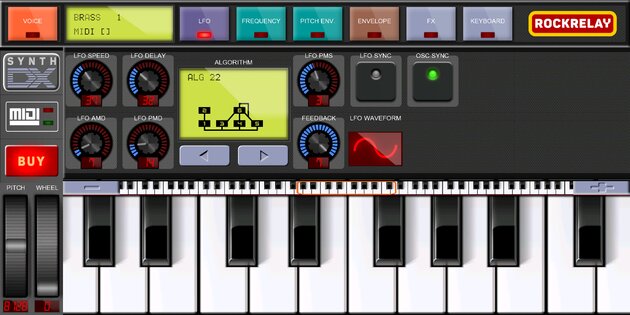 Rockrelay Synth FM 4.9. Скриншот 7