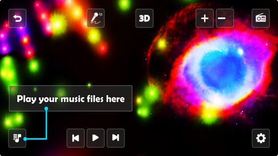 Astral 3D FX Music Visualizer 270.0. Скриншот 2