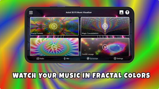 Astral 3D FX Music Visualizer 270.0. Скриншот 16