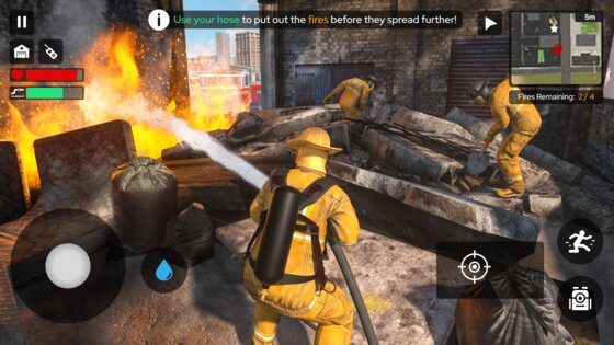 Fire Truck Firefighter Squad 3.0. Скриншот 1