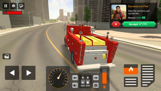 Fire Truck Firefighter Squad 3.0. Скриншот 15