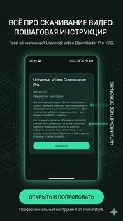 Universal Video Downloader. Скачай видео просто. Скриншот 6