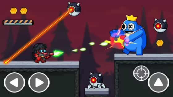 Blue Hero Shooter: Survival 0.6.0. Скриншот 2