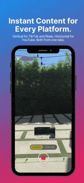 Горизонтально и вертикально одновременно: приложение DialShot Recorder решает проблему съёмки видео