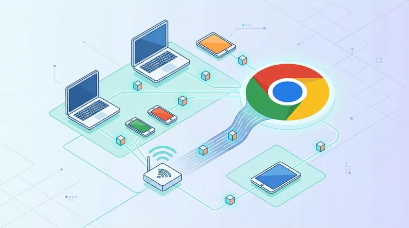 Chrome научился использовать оперативную память всех устройств, подключённых к одному Wi-Fi