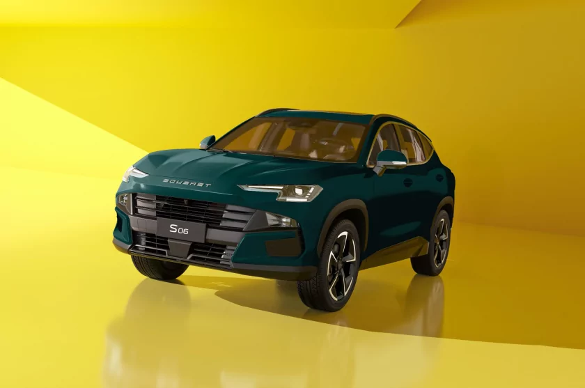 Кроссовер SOUEAST S06 с полным приводом, 540°-камерой и «прозрачным шасси» появился в России