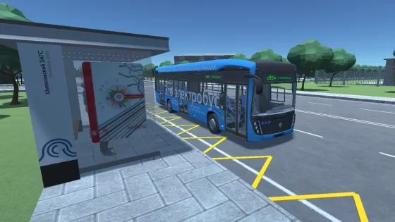 Симулятор Московского Автобуса 1.9.0. Скриншот 1