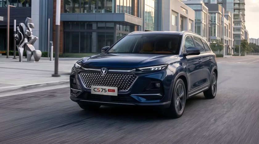 Просторный семейный кроссовер Changan CS75 Pro готовится к старту продаж в России