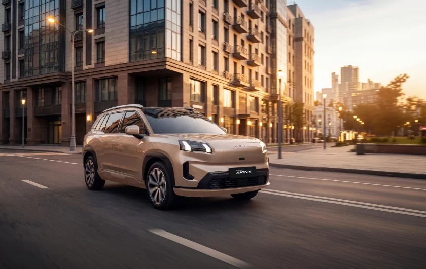 Электрокроссовер GAC AION V официально выходит в России: 580 км хода и зарядка за 24 минуты