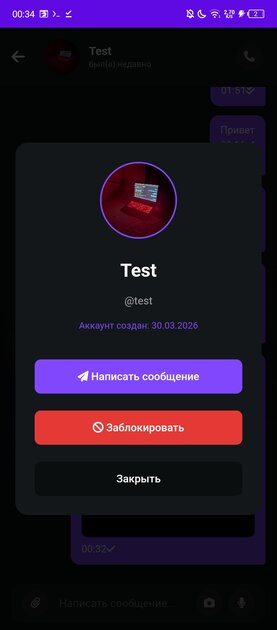 Написал свой мессенджер на коленке