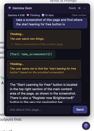 Мощную и бесплатную LLM-нейросеть от Google можно встроить локально в браузер — Gemma Gem