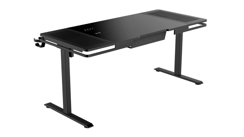 ZONE 51 представила e-Artorias: стол с закалённым стеклом вместо коврика