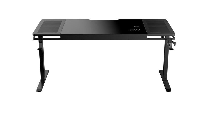 ZONE 51 представила e-Artorias: стол с закалённым стеклом вместо коврика