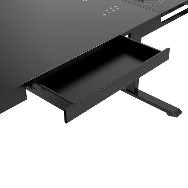 ZONE 51 представила e-Artorias: стол с закалённым стеклом вместо коврика