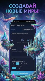 Sora 2: AI video 2.0.0. Скриншот 3