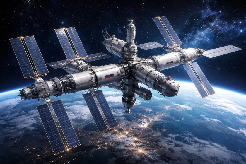 К 2034 году может быть полностью развёрнута Российская орбитальная станция