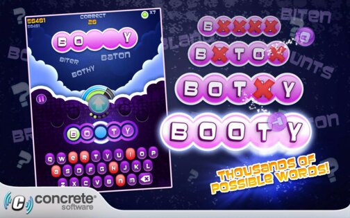 Wordsplosion 1.0.12. Скриншот 7