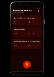 Голосовые Заметки. Скриншот 1