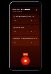 Голосовые Заметки. Скриншот 2