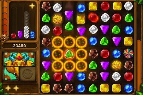 Jungle Jewels Free 1.9.4. Скриншот 6