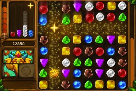 Jungle Jewels Free 1.9.4. Скриншот 7