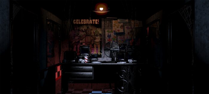 Мод на три кота виде фнафа. Скриншот 1