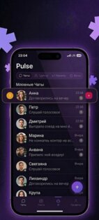 Pulse — современное приложение для общения без границ. Скриншот 8