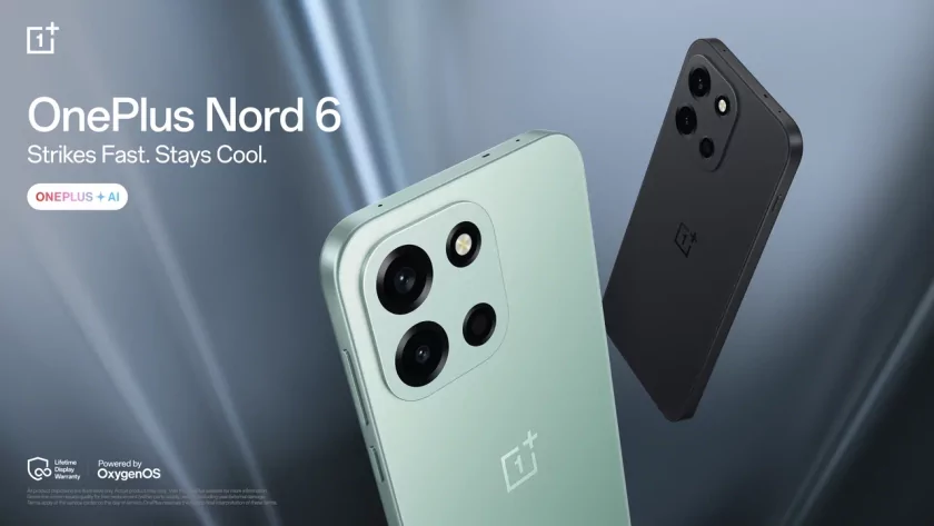 Snapdragon 8s Gen 4, 7500 мА·ч и 165 Гц — это OnePlus Nord 6, который вышел в России