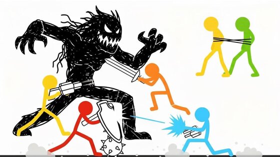 Stickman Fight: Weapon Master 0.4.9. Скриншот 10