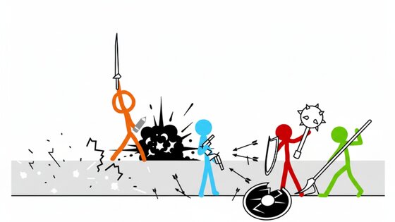 Stickman Fight: Weapon Master 0.4.9. Скриншот 12